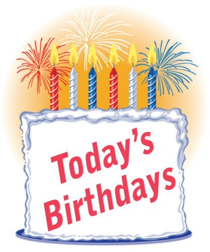 Today's Birthdays
